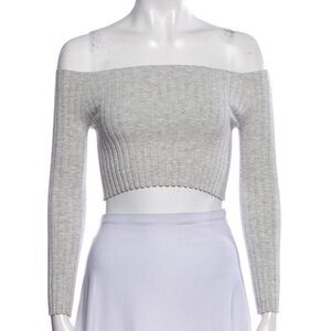 Michael Kors off the shoulder crop top